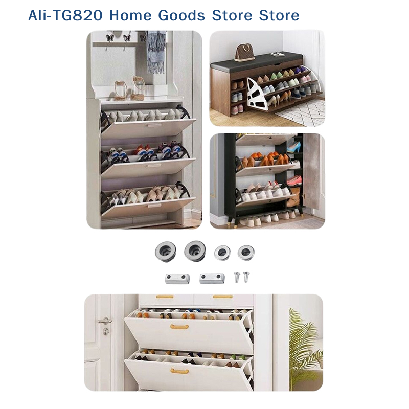 Furniture Hardware Fixing Screws - [TG820]Furniture Shoe Cabinet Connection Hardware Shoe