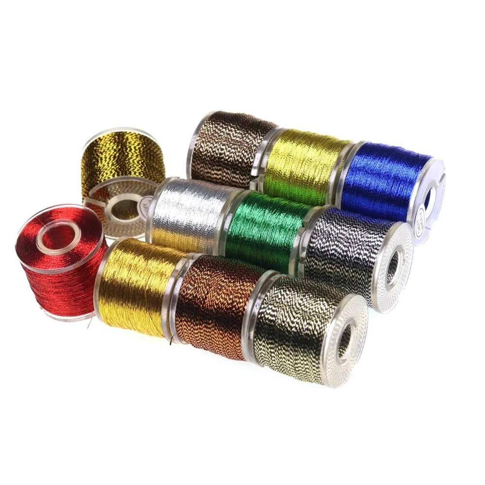 Furniture Hardware Jig - 100 yards/Spool Fishing Rod Building Metallic