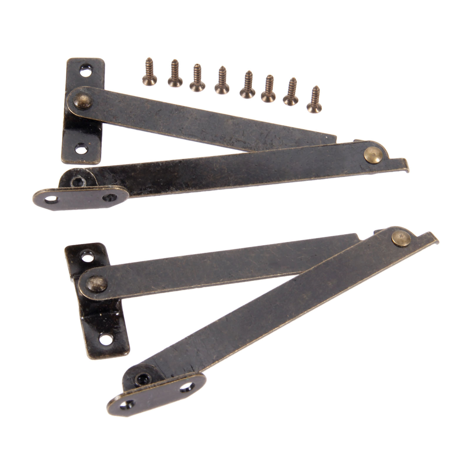 2PCS Lid Support Hinges For Wo - Cabinet Hinge Overlay avaliação e preço