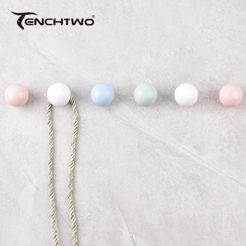 Round Ceramic Hook Clothes Han - Furniture Hardware Design avaliação e preço