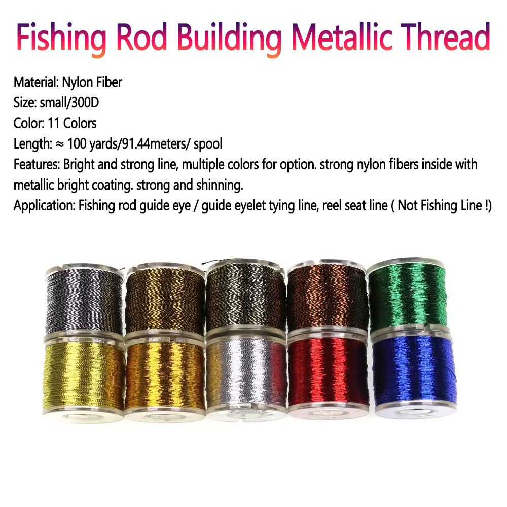 100 yards/Spool Fishing Rod Bu - Furniture Hardware Jig avaliação e preço