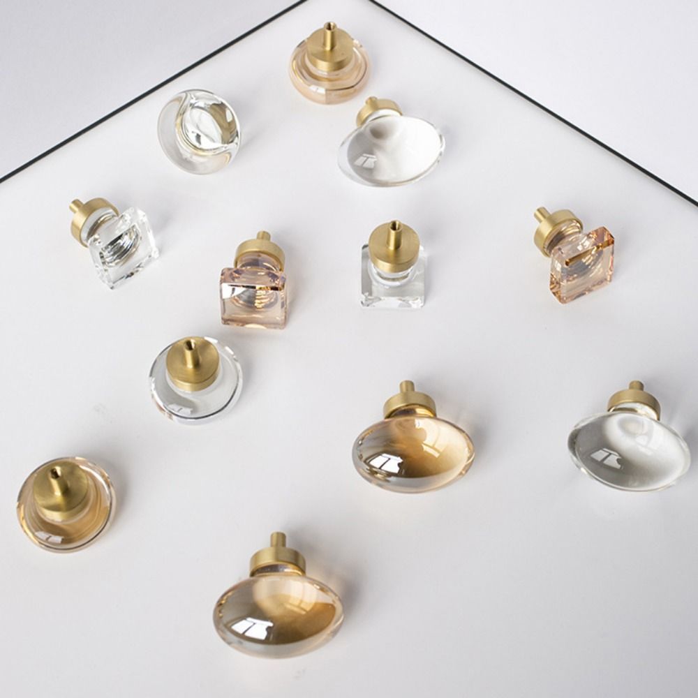 Crystal Glass Furniture Handle - Furniture Hardware Jig avaliação e preço