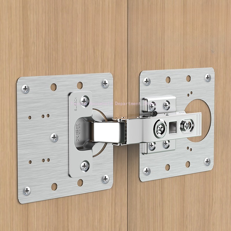 2/10Sets Hinge Repair Plate Ki - Furniture Hardware Fixing Screws avaliação e preço