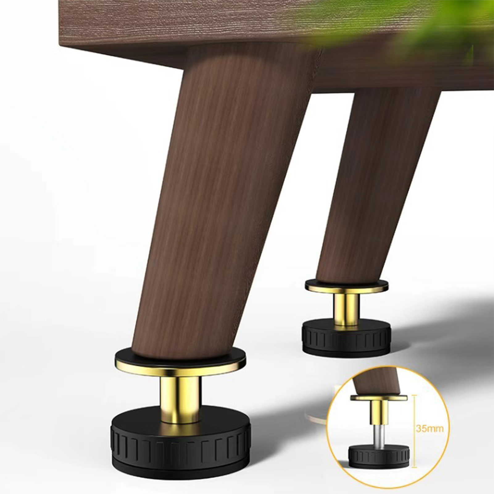4pcs Adjustable Furniture Leg  - Cabinet Hinge Overlay avaliação e preço