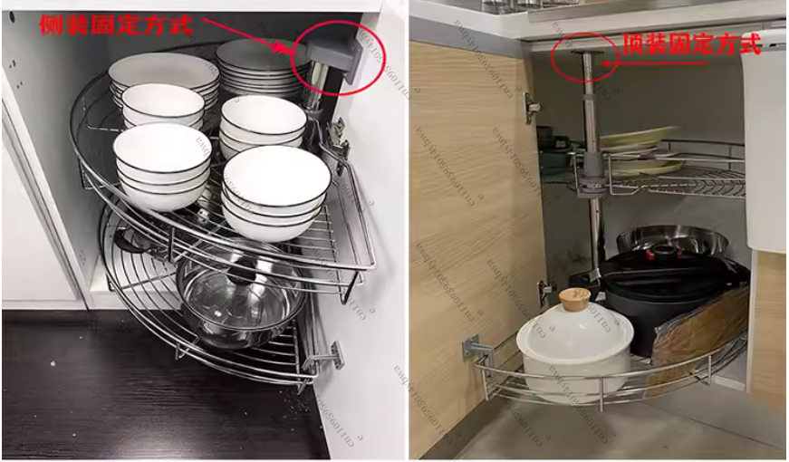 The Arc-shaped Pull-out Basket - Cabinet Hinge Overlay avaliação e preço