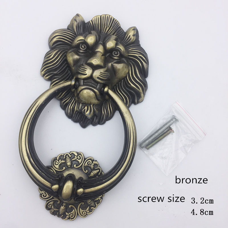 Antique Bronze Lion Head Handl - Furniture Hardware Design avaliação e preço