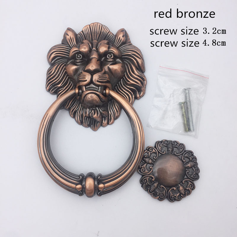 Antique Bronze Lion Head Handl - Furniture Hardware Design avaliação e preço