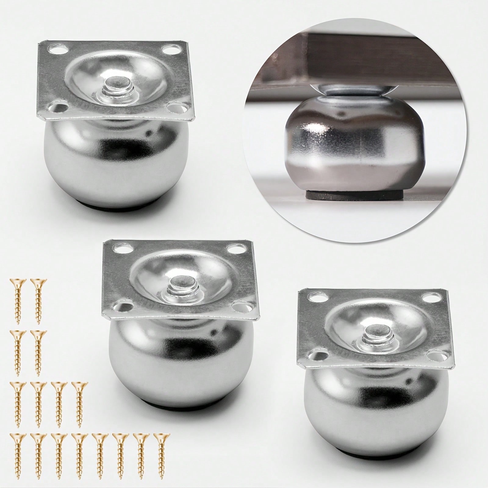 [4 pieces of metal furniture l - Cabinet Hinge Overlay avaliação e preço