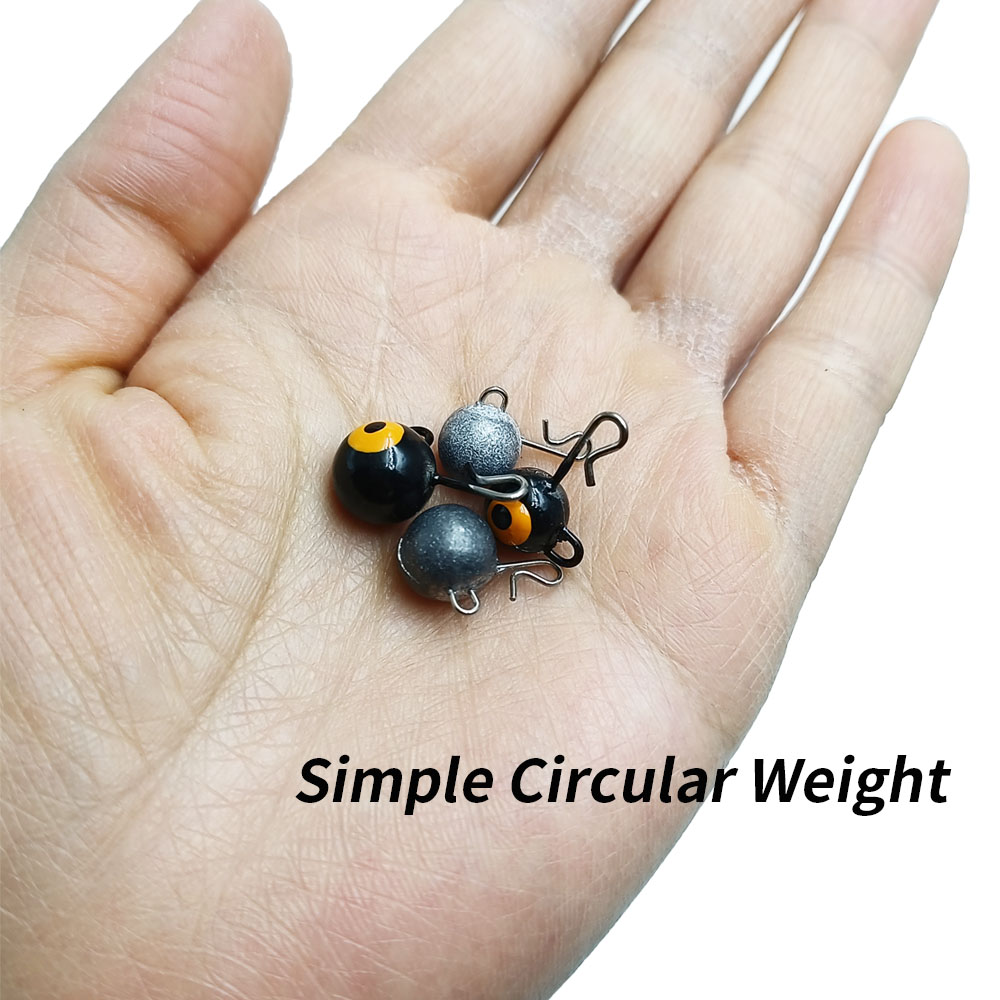 5Pcs Fishing Weight Sinker Rou - Furniture Hardware Jig avaliação e preço