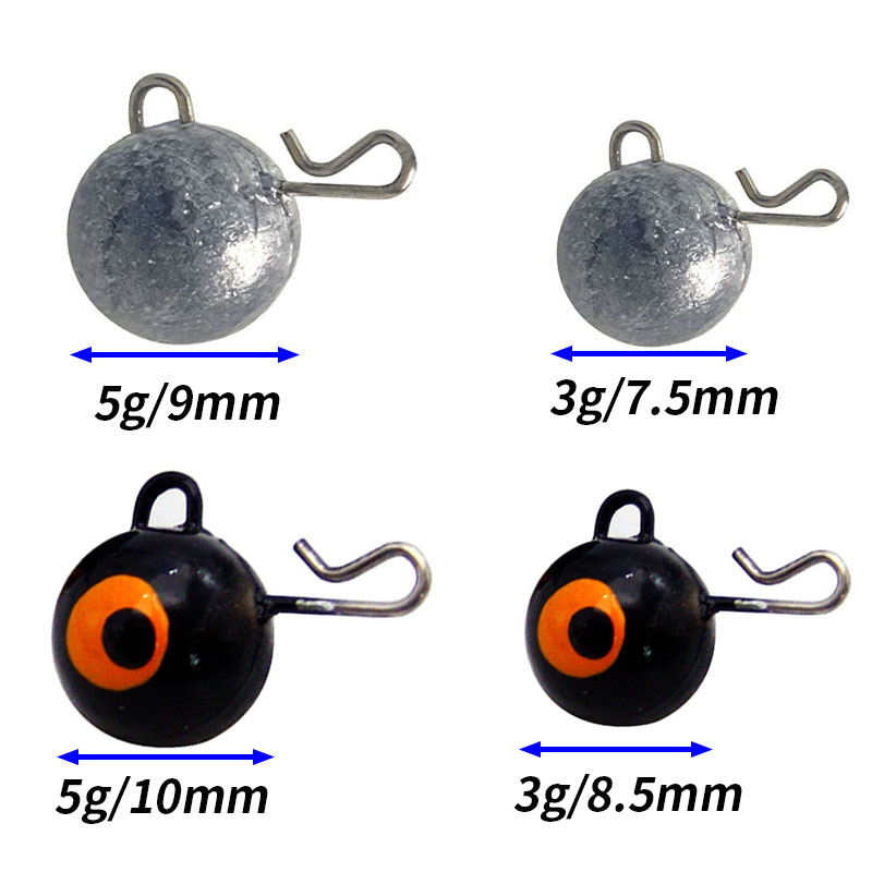 5Pcs Fishing Weight Sinker Rou - Furniture Hardware Jig avaliação e preço