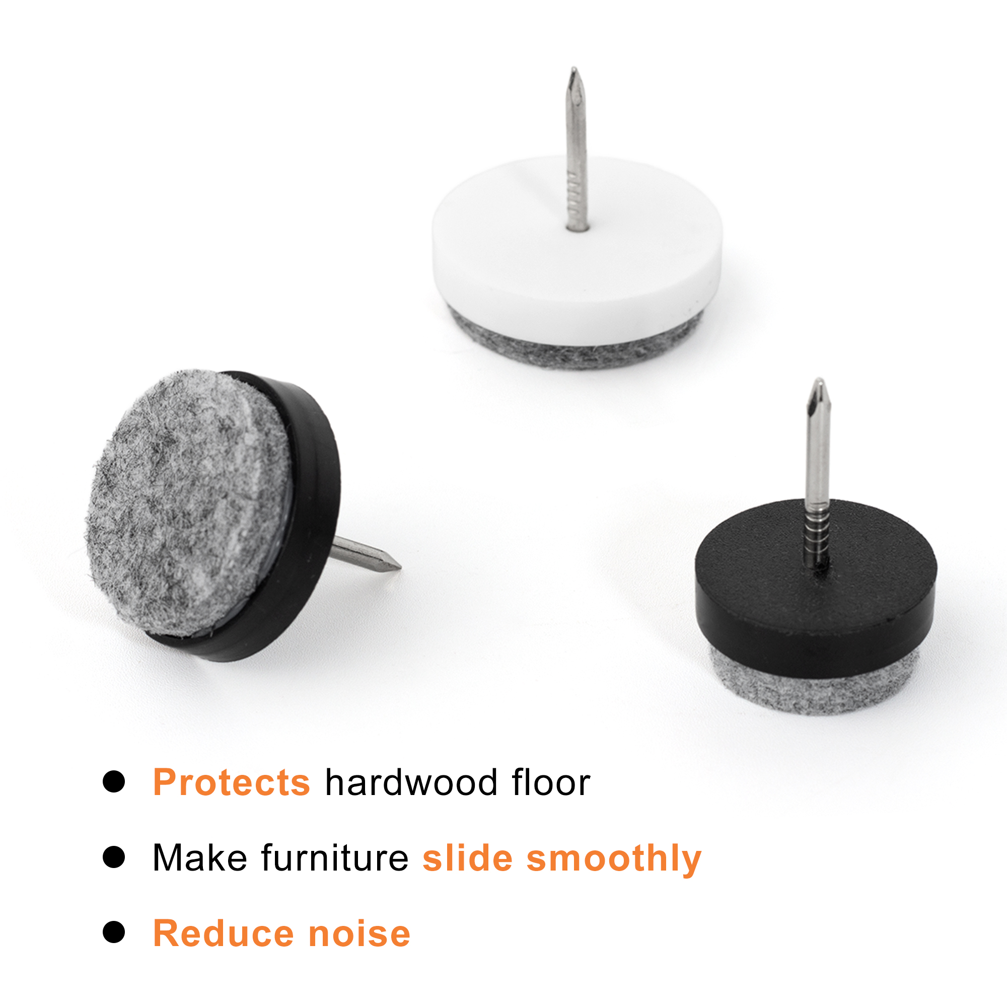 20PCS Furniture Feet Felt Pads - Cabinet Hinge Overlay avaliação e preço