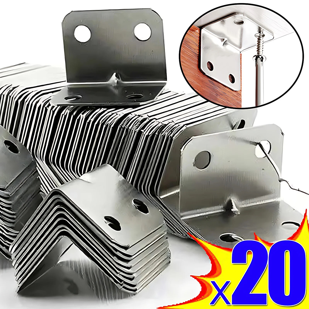 20pcs Angle Iron Board Table,  - Cabinet Hinge Overlay avaliação e preço