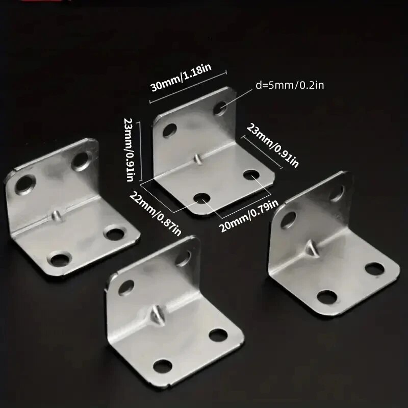 20pcs Angle Iron Board Table,  - Cabinet Hinge Overlay avaliação e preço
