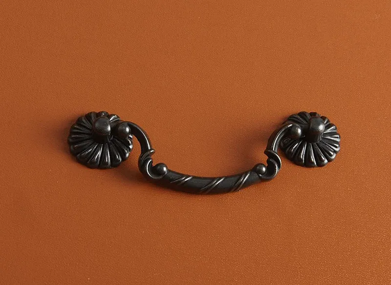 2 pcs Retro Metal Dresser Pull - Furniture Hardware Drop Pulls avaliação e preço