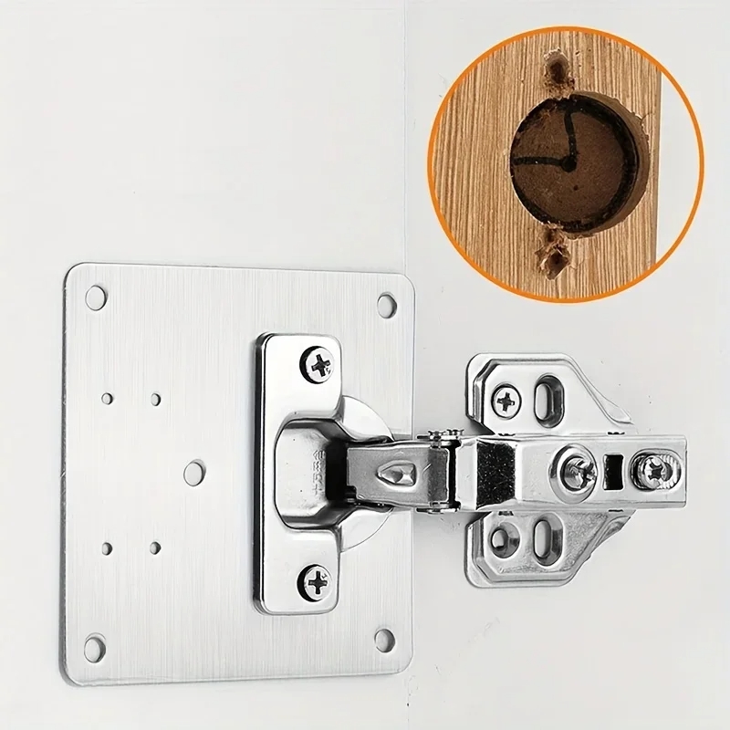 Kitchen Cabinet Door Hinges Re - Furniture Hardware Fixing Screws avaliação e preço