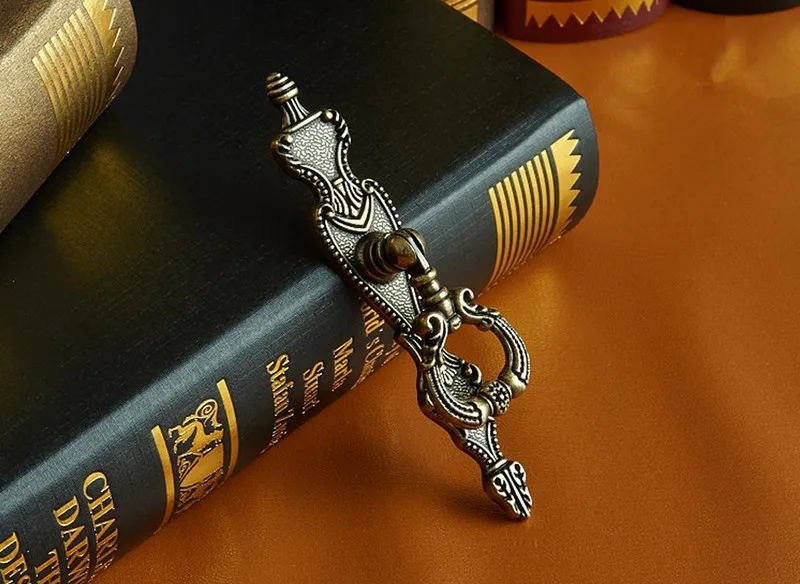 2 pcs 6style Countryside Dress - Furniture Hardware Drop Pulls avaliação e preço