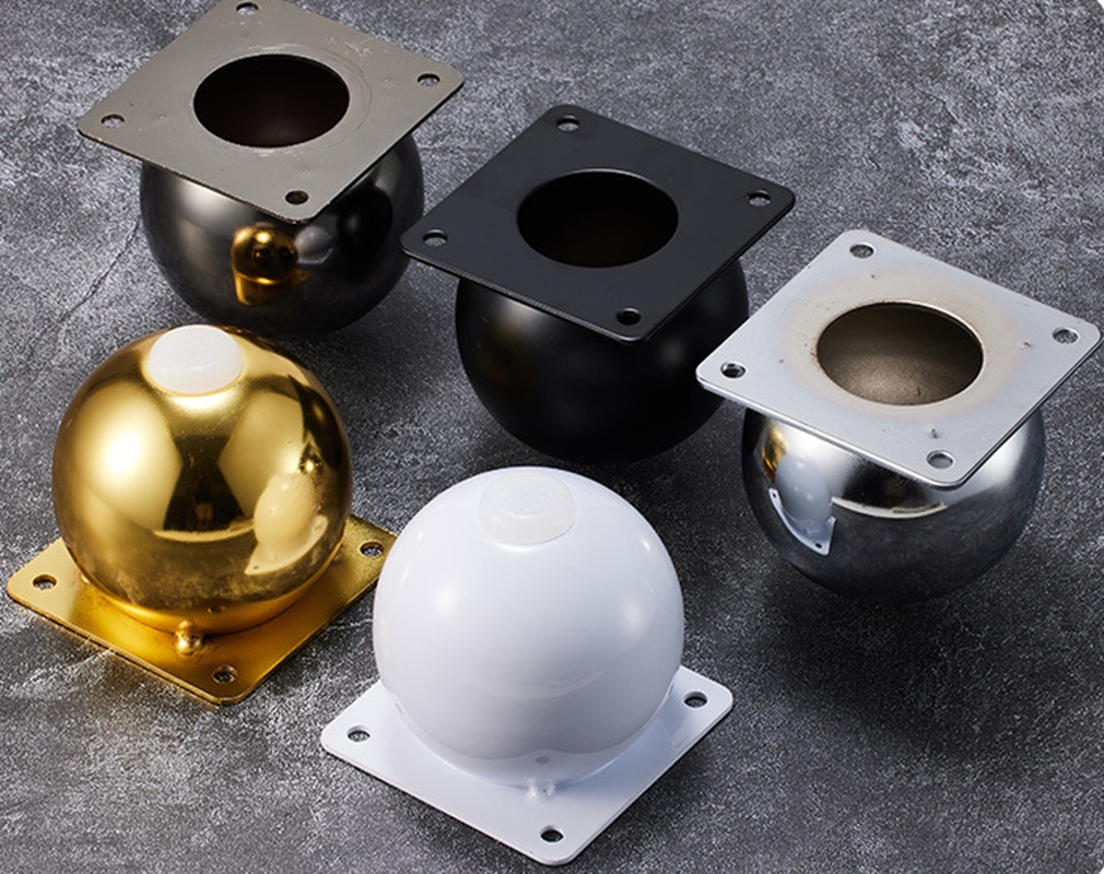 4Pcs Steel Ball Shaped Furnitu - Cabinet Hinge Overlay avaliação e preço