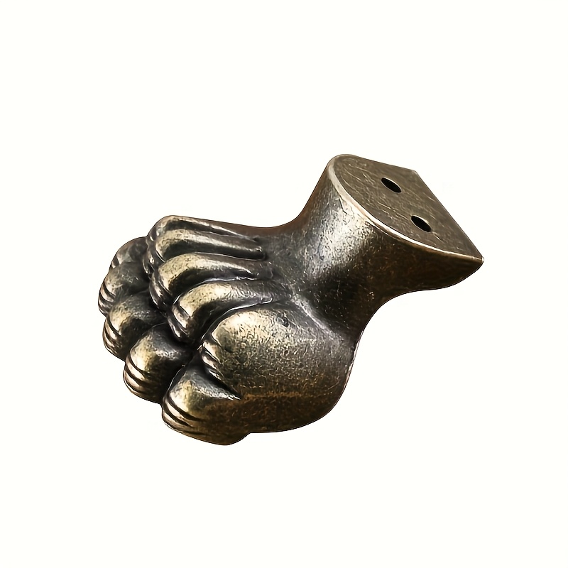 8pcs Antique Foot Brass Jewelr - Cabinet Hinge Overlay avaliação e preço