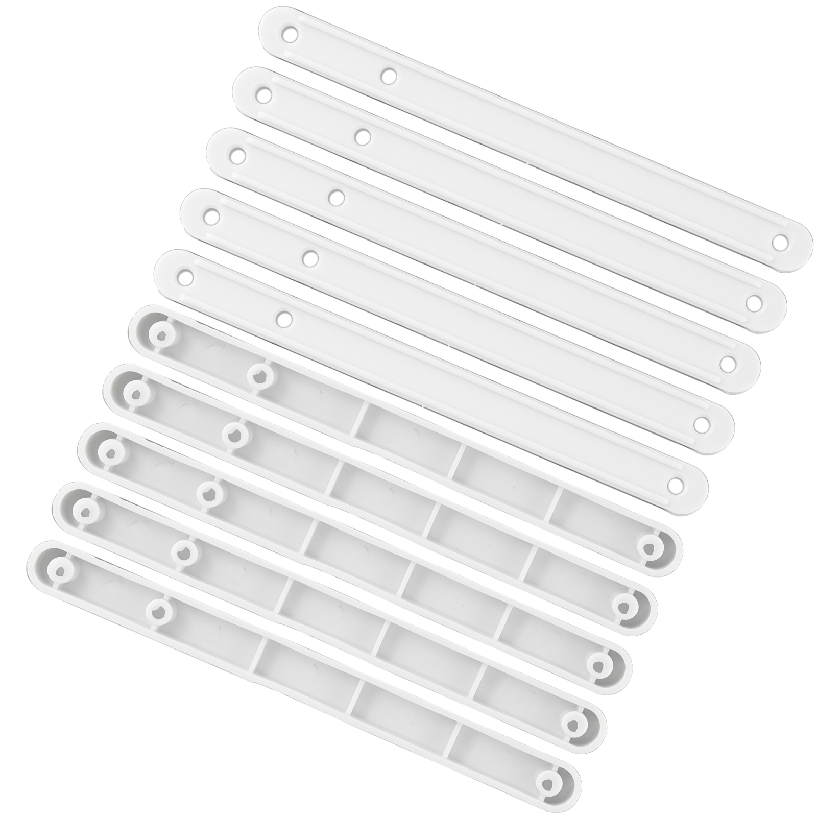 10pcs Draw Rail Plastic Drawer - Furniture Hardware Replacement avaliação e preço