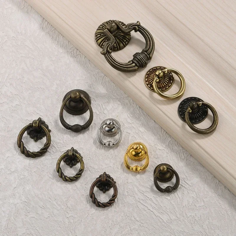 4pcs Creative Small Wardrobe H - Furniture Hardware Drop Pulls avaliação e preço