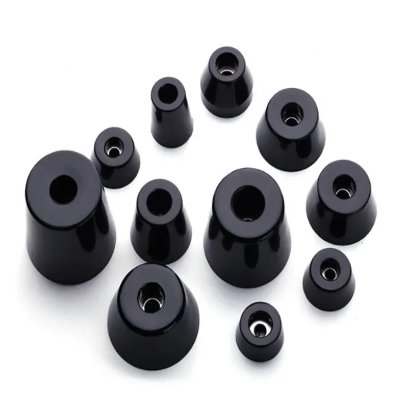 8pcs Black Rubber Feet Chair F - Cabinet Hinge Overlay avaliação e preço