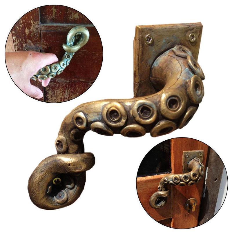Vintage Octopus Door Knob Outd - Furniture Hardware Jig avaliação e preço
