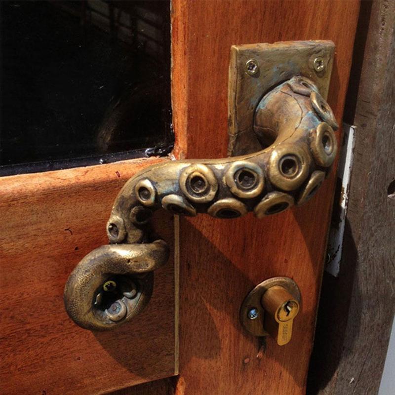 Vintage Octopus Door Knob Outd - Furniture Hardware Jig avaliação e preço