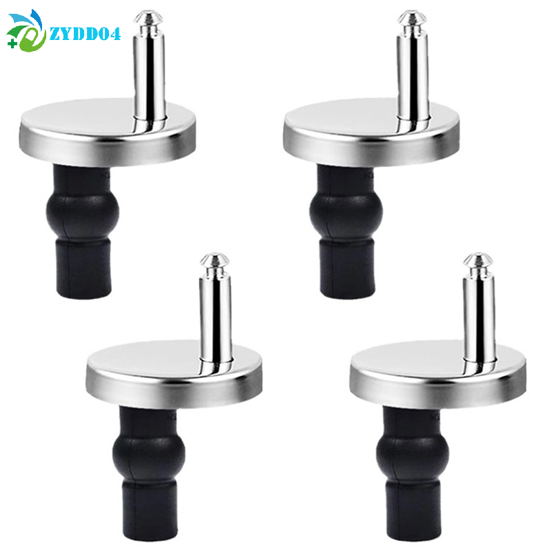 ●2Pcs Toilet Seat Hinges Top F - Furniture Hardware Fixing Screws avaliação e preço
