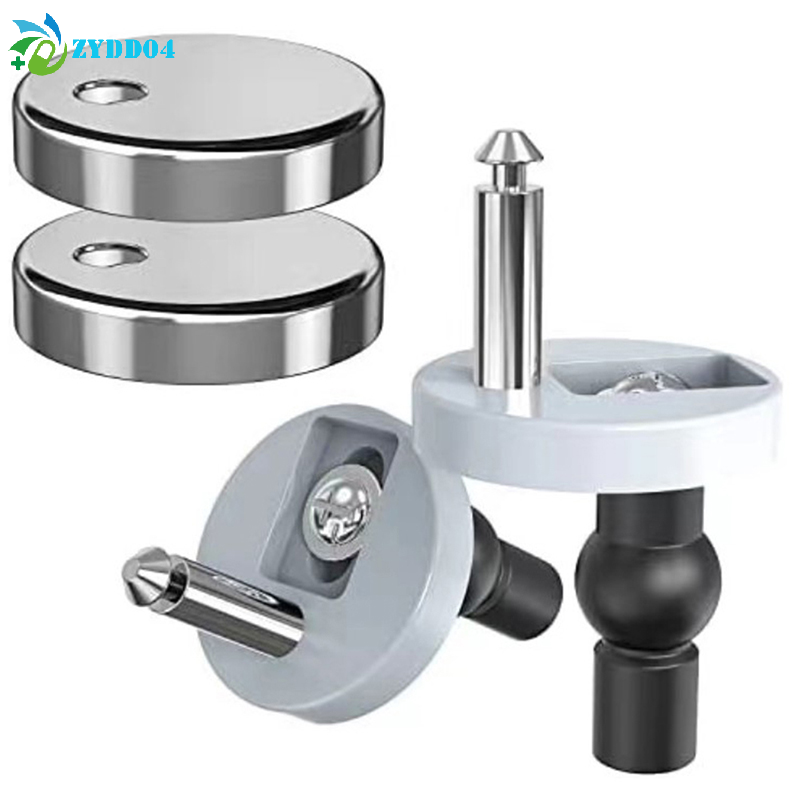 ●2Pcs Toilet Seat Hinges Top F - Furniture Hardware Fixing Screws avaliação e preço