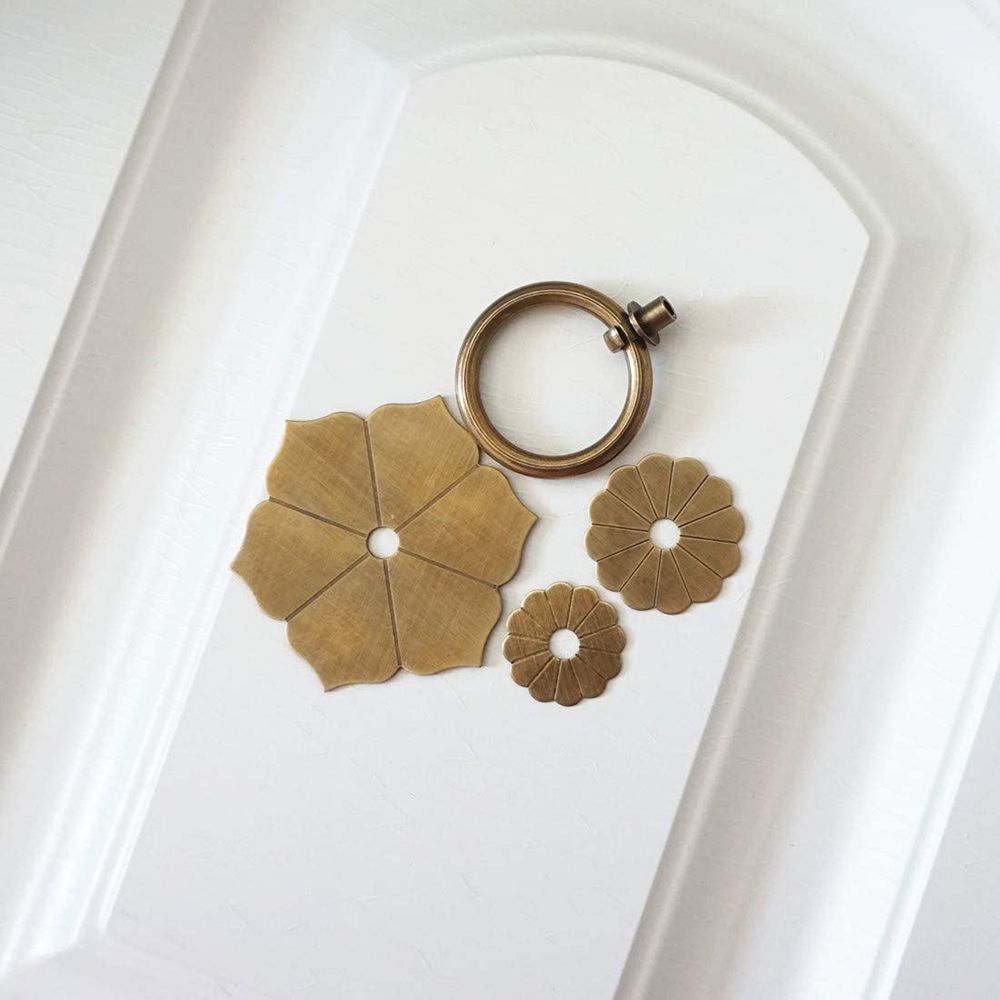 1PC Antique Bronze Brass Drawe - Furniture Hardware Drop Pulls avaliação e preço