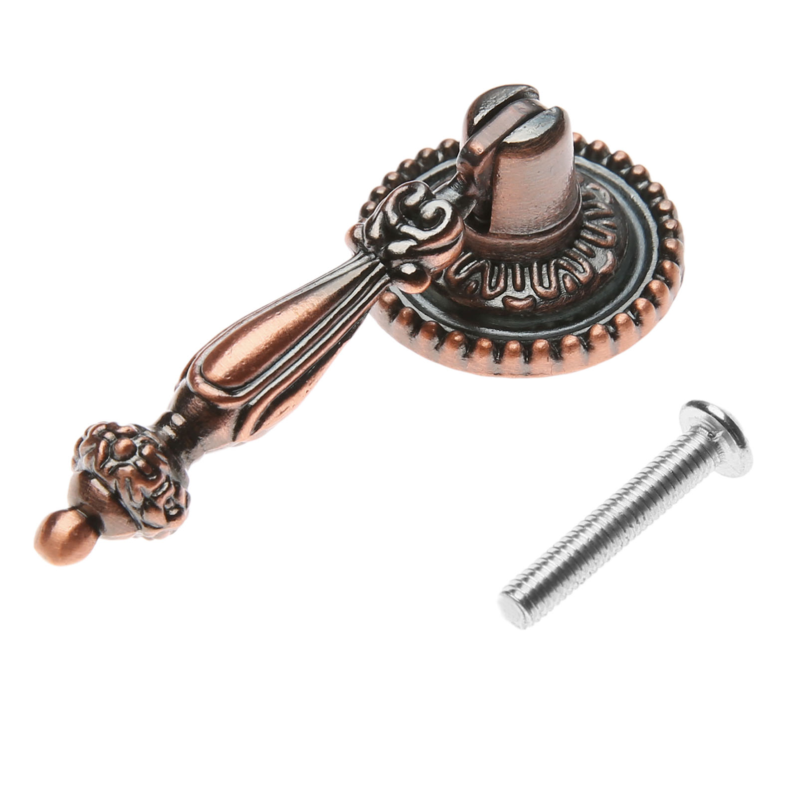 2Pcs Antique Drawer Pull Europ - Furniture Hardware Drop Pulls avaliação e preço