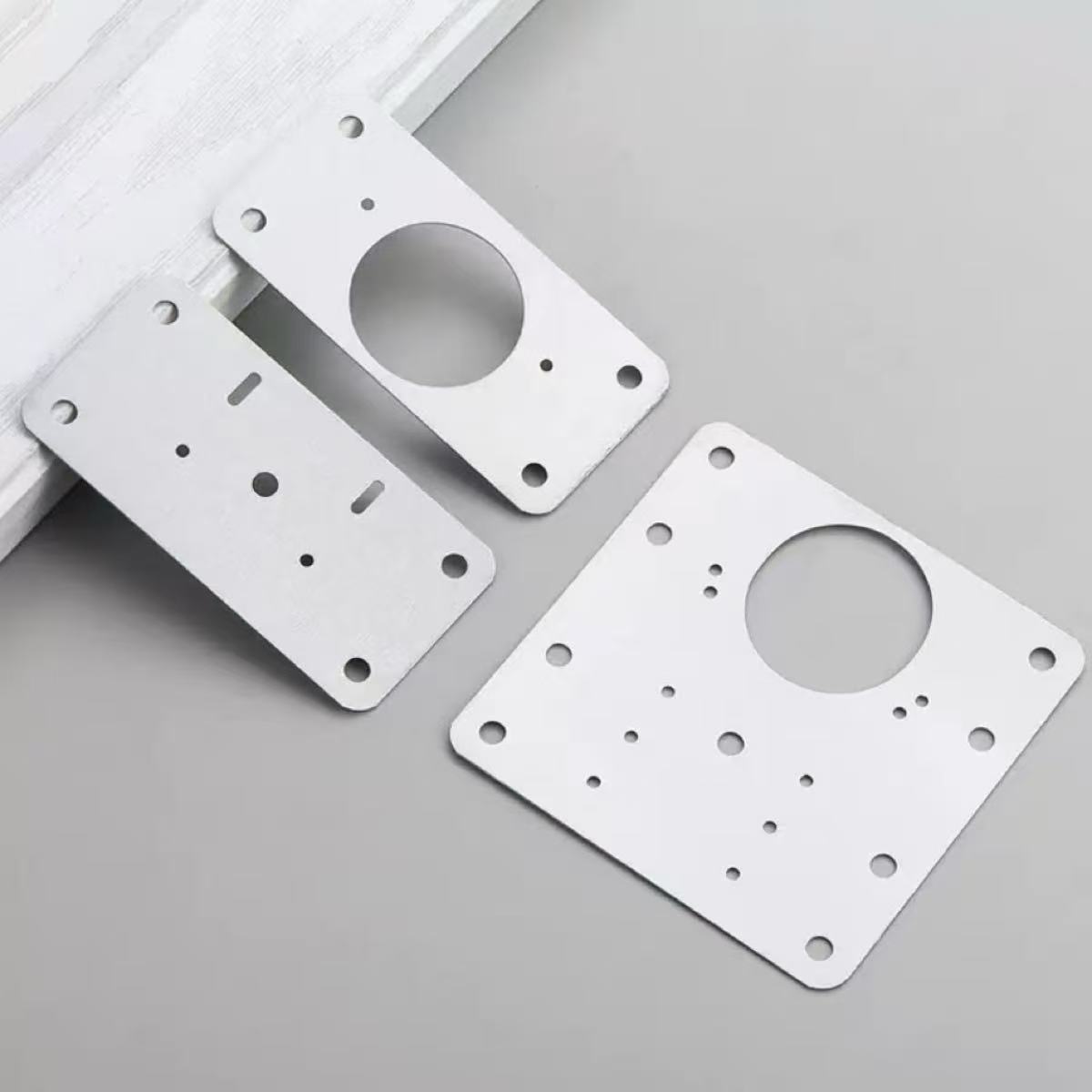 Hinge Repair Plate Kitchen Cab - Furniture Hardware Fixing Screws avaliação e preço