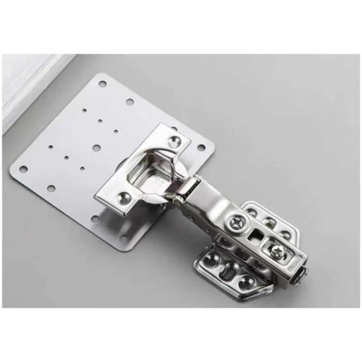 Hinge Repair Plate Kitchen Cab - Furniture Hardware Fixing Screws avaliação e preço