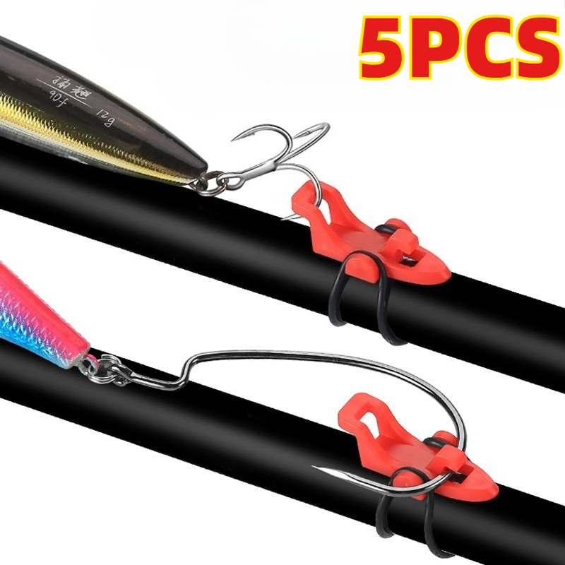 5pcs Fishing Rod Pole Hook Kee - Furniture Hardware Jig avaliação e preço