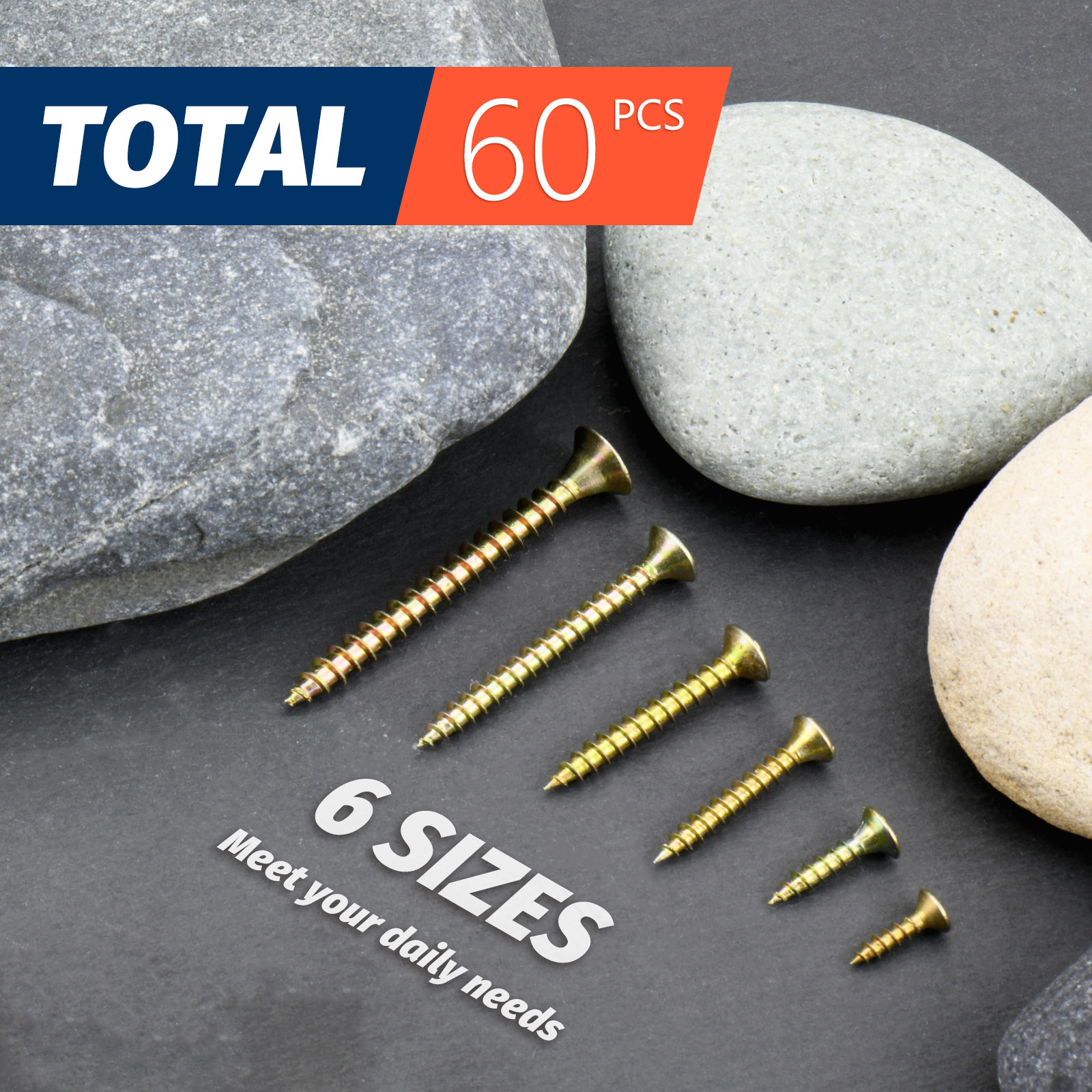 High Hardness Wood Screws Kit  - Furniture Hardware Fixing Screws avaliação e preço