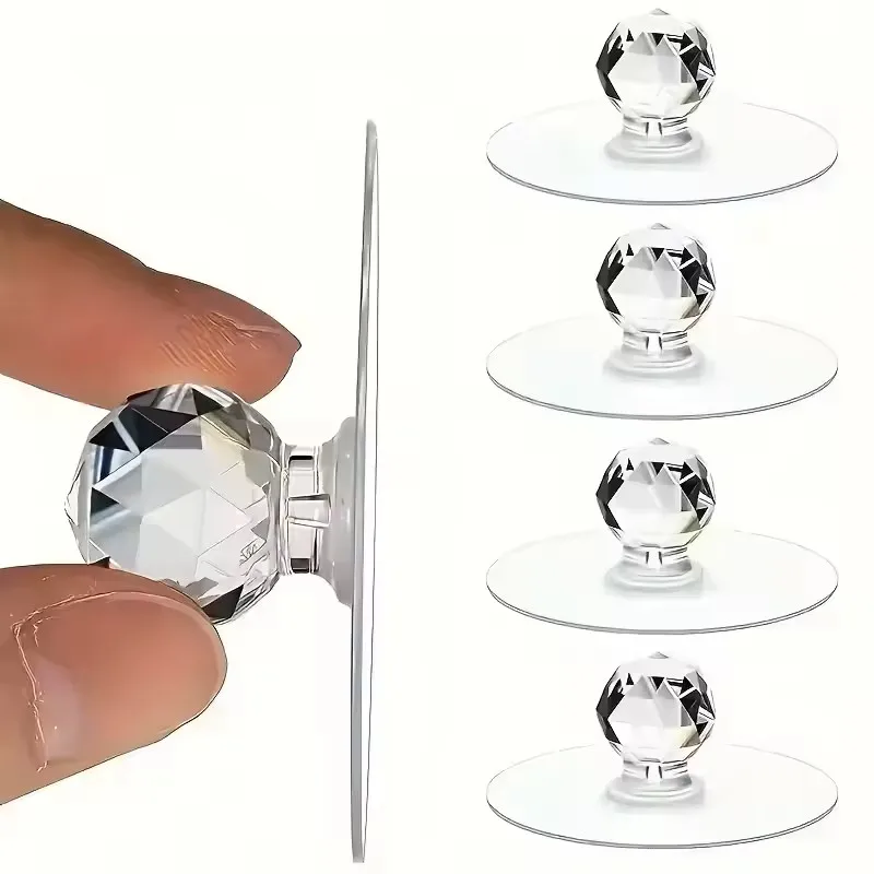20pcs Transparent Crystal Door - Furniture Hardware Jig avaliação e preço