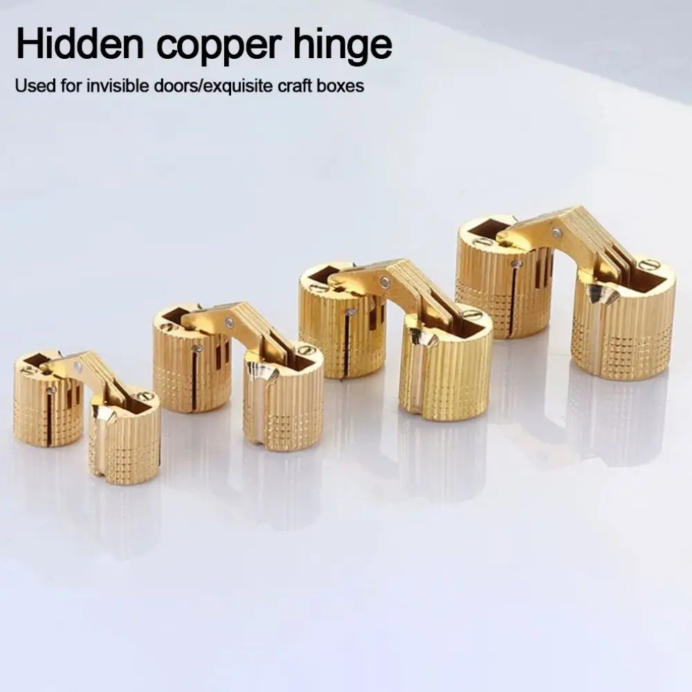 8-18mm Brass Barrel Hinges  In - Cabinet Hinge Overlay avaliação e preço