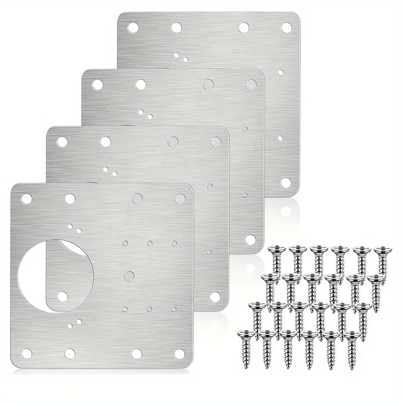 4-piece cabinet hinge repair p - Furniture Hardware Fixing Screws avaliação e preço