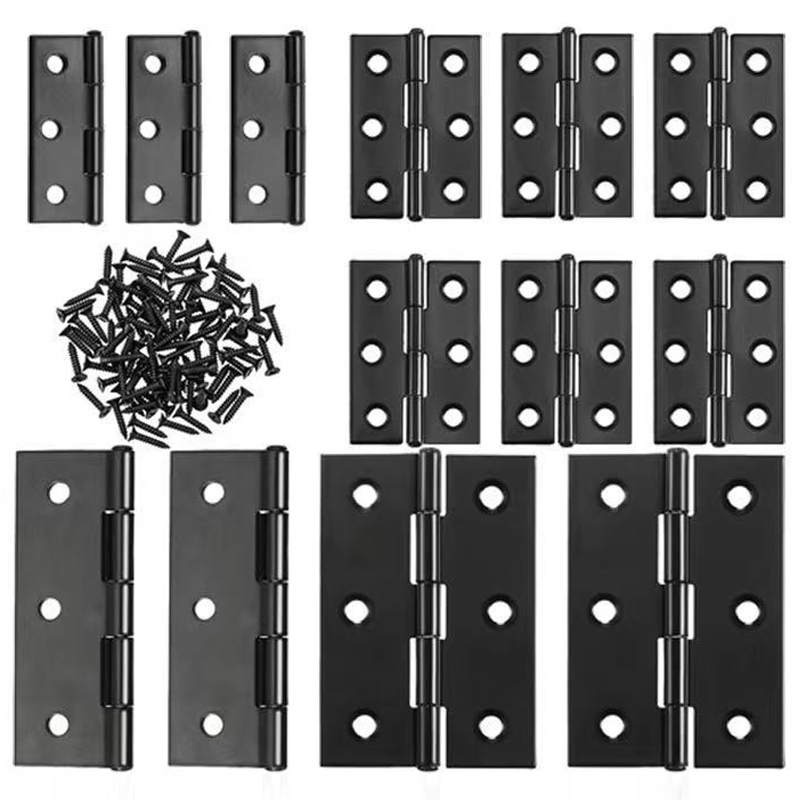 WV Black Door Hinges Stainless - Furniture Hardware Fixing Screws avaliação e preço