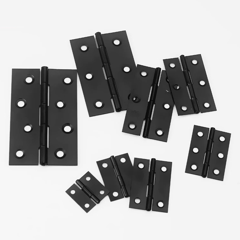 WV Black Door Hinges Stainless - Furniture Hardware Fixing Screws avaliação e preço