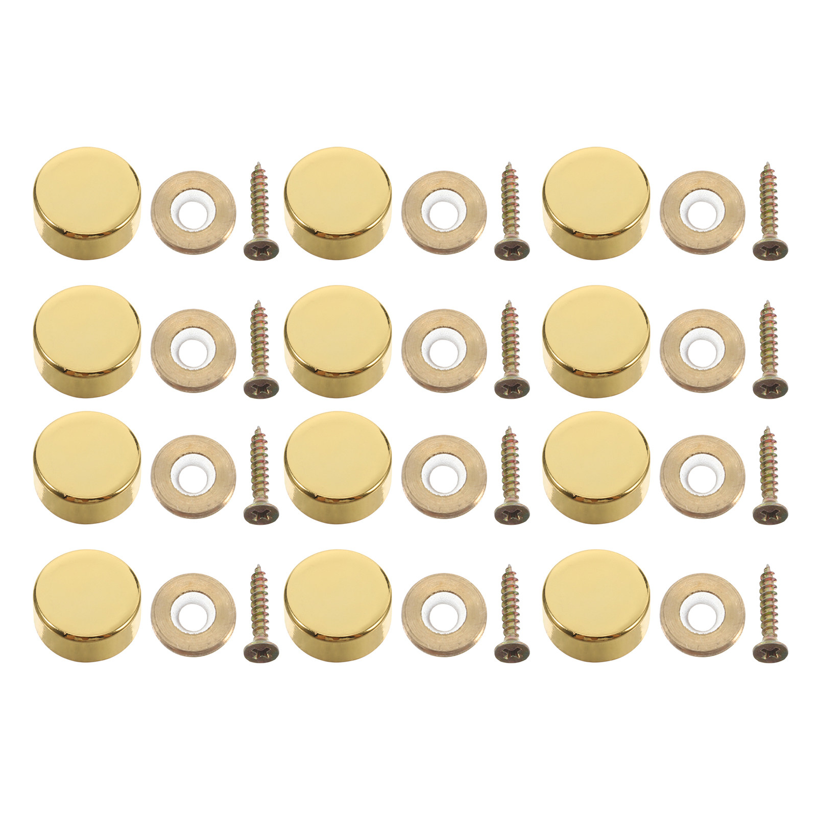 12Sets Decorative Screw Covers - Furniture Hardware Fixing Screws avaliação e preço