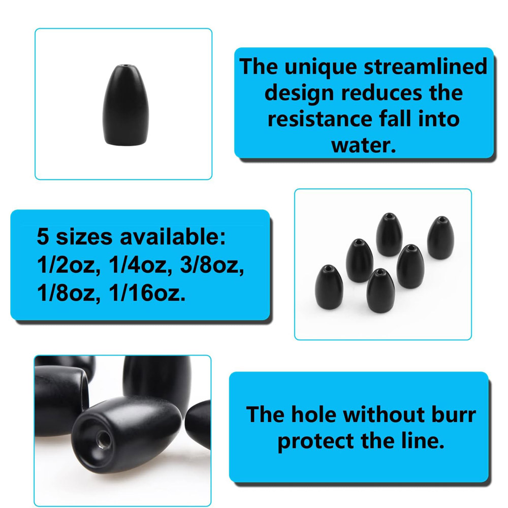 Tungsten Steel Fishing Weights - Furniture Hardware Jig avaliação e preço